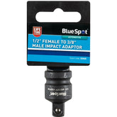 BlueSpot Socket Converter Reducer 1/2" Female to 3/8" Male Drive Impact Adaptor
